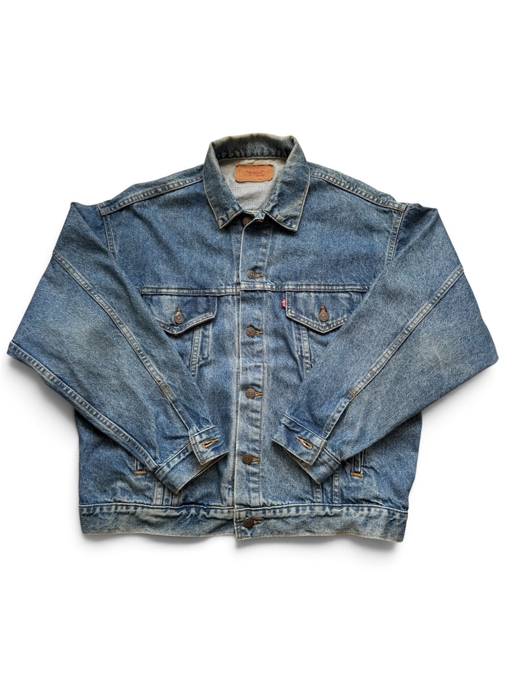 vintage Levi Strauss denim jean jacket